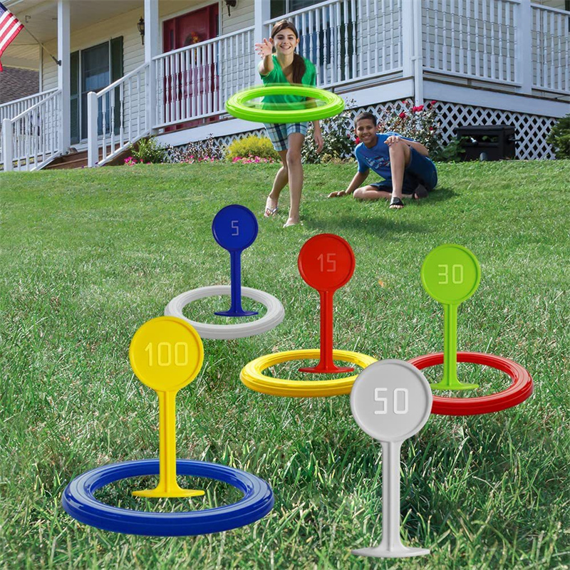 Kids Yard Toys - Gioco di lancio degli anelli in