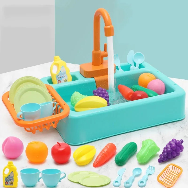 Kids Toys Kitchen Set - Set di giocattoli da cucina in