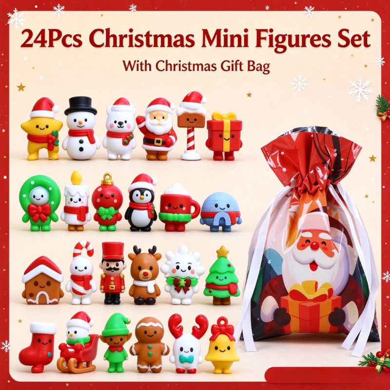 Set di mini figurine natalizie - Kids Toys Xmas recensione e prezzo
