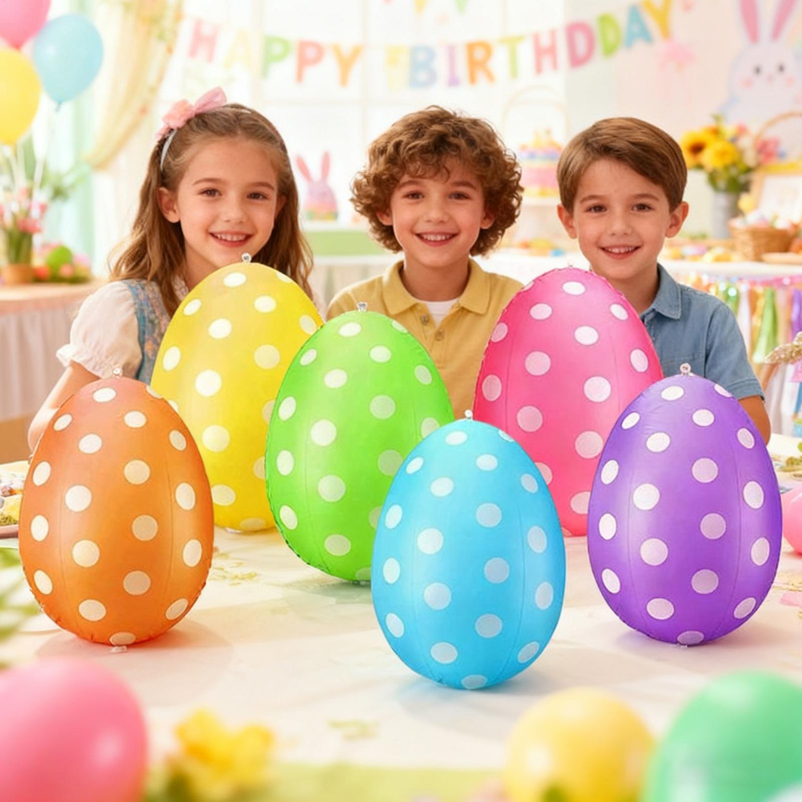 Uova di Pasqua Gonfiabili 6 Pz - Kids Yard Toys recensione e prezzo
