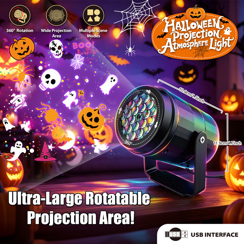 Proiettore LED per Halloween e - Kids Yard Toys recensione e prezzo